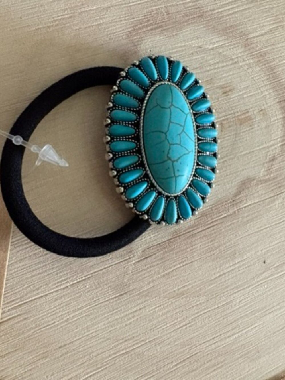 TIPI Turquoise Concho Western Hair Tie NWT